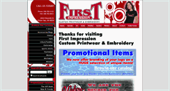 Desktop Screenshot of fiprintwear.com